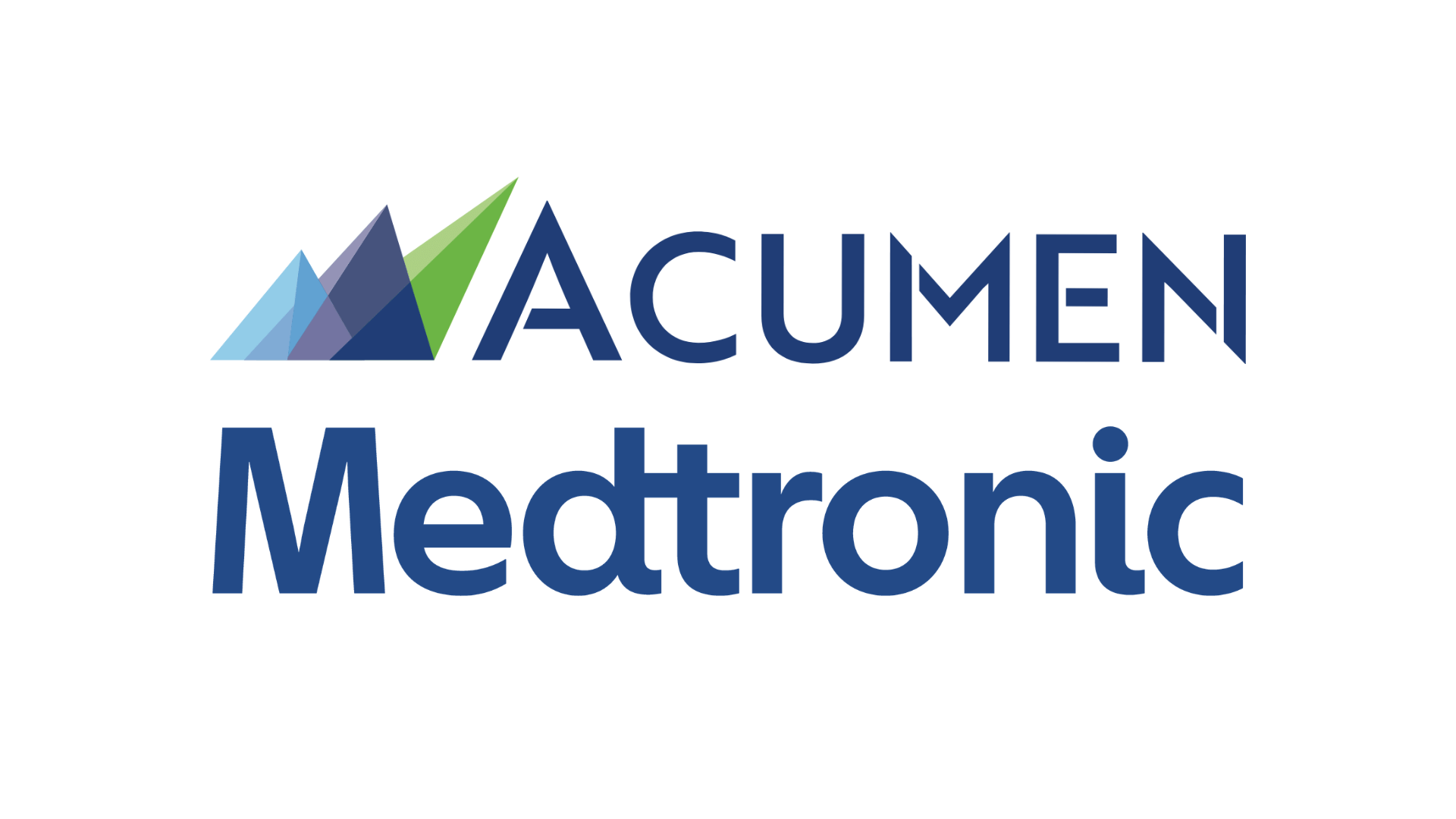 Acumen and Medtronic collaboration representing clinical research, patient engagement, medical technology, and patient-centered healthcare
