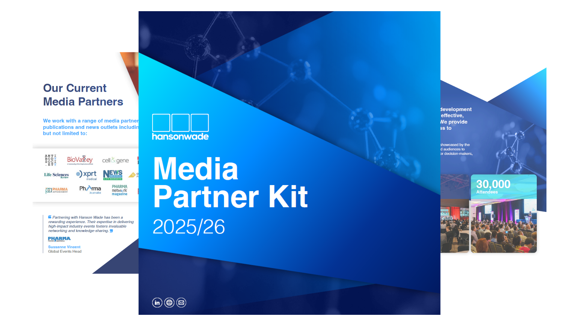 Media partner kit for patient recruitment, patient engagement, clinical trials, healthcare events, and life sciences marketing