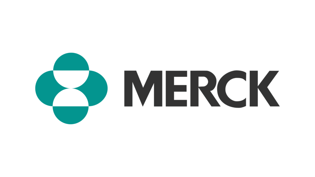 Merck & Co. logo representing pharmaceutical innovation, clinical research, patient recruitment, and drug development