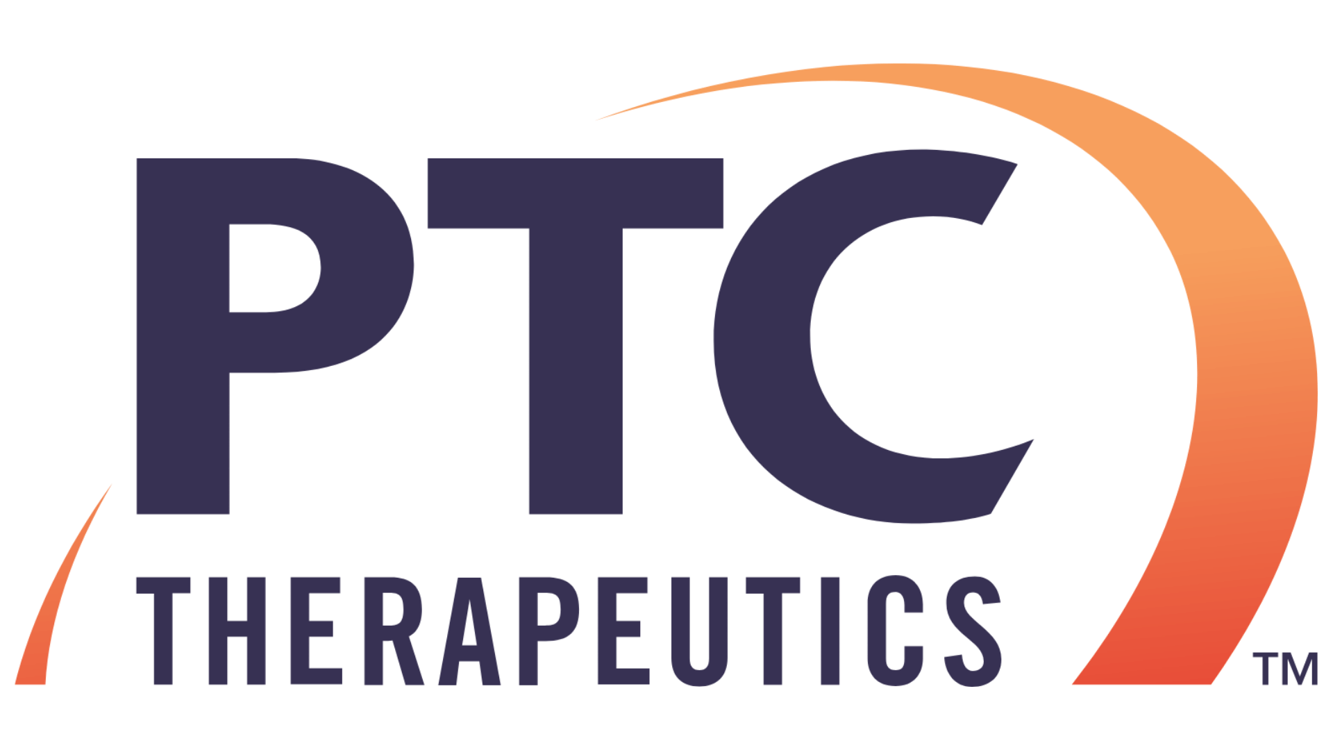 PTC Therapeutics logo representing rare disease research, clinical trials, patient recruitment, and pharmaceutical innovation