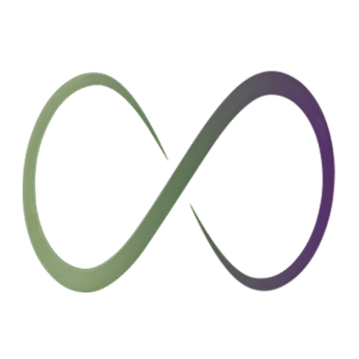 Infinity loop logo representing patient recruitment, patient access, clinical trial participation, and continuous engagement